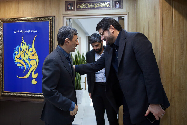دیدار وزیر راه و شهرسازی با رئیس ستاد اجرایی فرمان امام