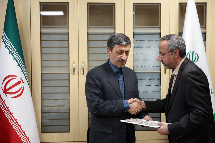 مراسم تودیع و معارفه اعضای هیأت مدیره سازمان اموال و املاک