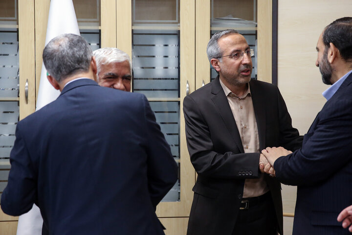 مراسم تودیع و معارفه اعضای هیأت مدیره سازمان اموال و املاک