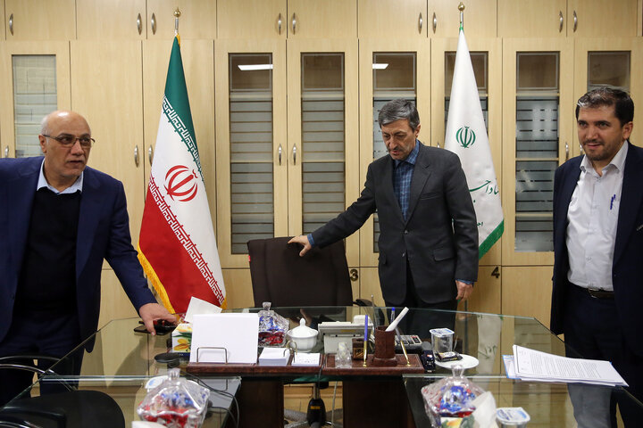 مراسم تودیع و معارفه اعضای هیأت مدیره سازمان اموال و املاک