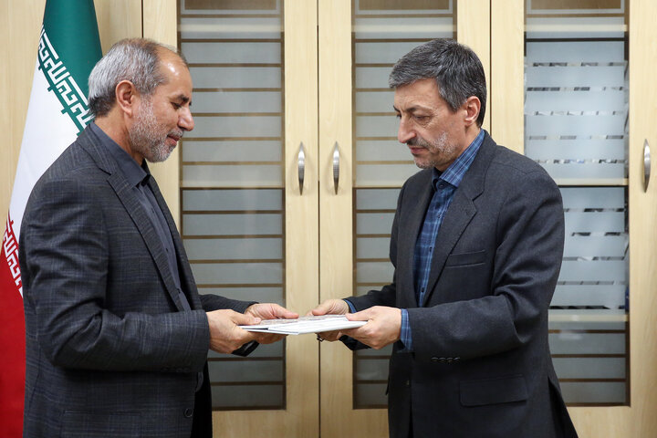 مراسم تودیع و معارفه اعضای هیأت مدیره سازمان اموال و املاک