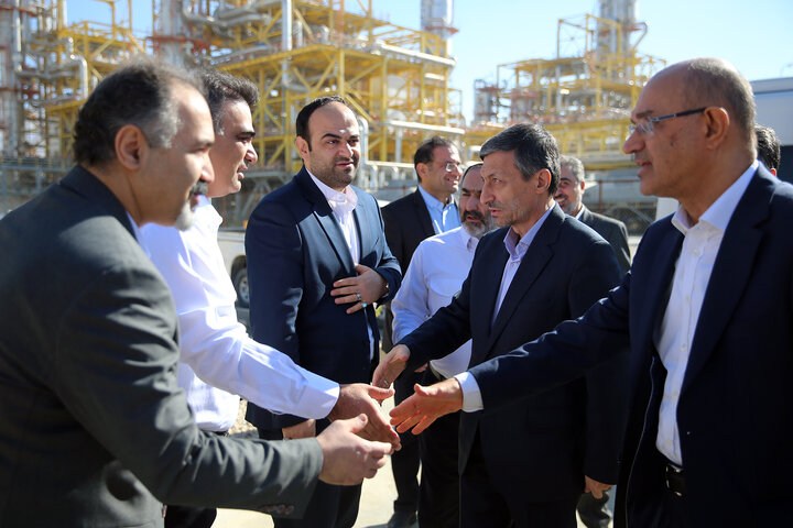 بازدید فتاح از پالایشگاه پارسیان سپهر