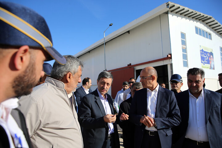 بازدید فتاح از پروژه آرمان