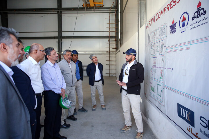 بازدید فتاح از پروژه آرمان