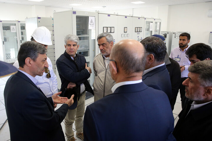 بازدید فتاح از پروژه آرمان