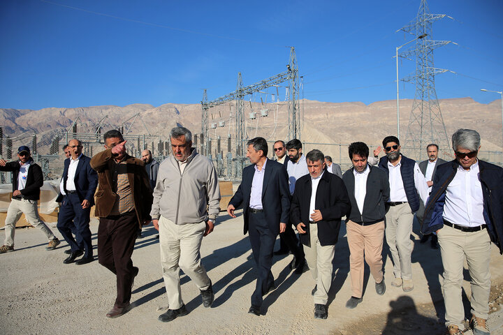 بازدید فتاح از پروژه آرمان