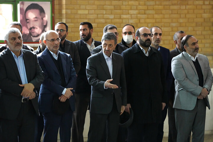 تجدید میثاق رئیس ستاد اجرایی فرمان امام، مدیران و کارکنان ستاد با آرمان‌های امام راحل و شهدای انقلاب اسلامی