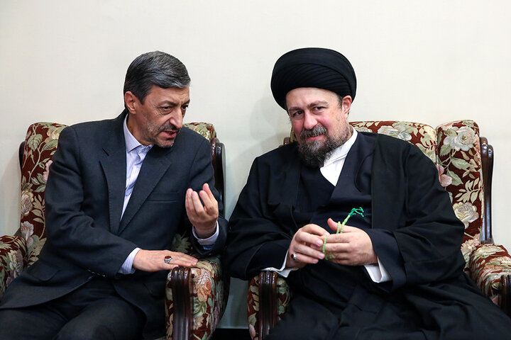 تجدید میثاق رئیس ستاد اجرایی فرمان امام، مدیران و کارکنان ستاد با آرمان‌های امام راحل و شهدای انقلاب اسلامی