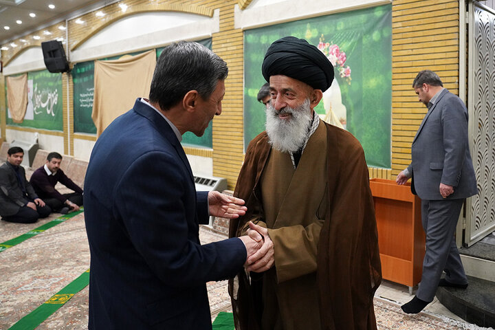 مراسم عید سعید مبعث و گرامیداشت چهل و پنجمین سالگرد پیروزی انقلاب اسلامی