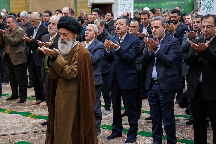 مراسم عید سعید مبعث و گرامیداشت چهل و پنجمین سالگرد پیروزی انقلاب اسلامی