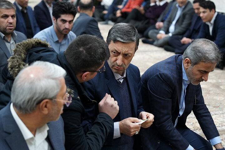 مراسم عید سعید مبعث و گرامیداشت چهل و پنجمین سالگرد پیروزی انقلاب اسلامی