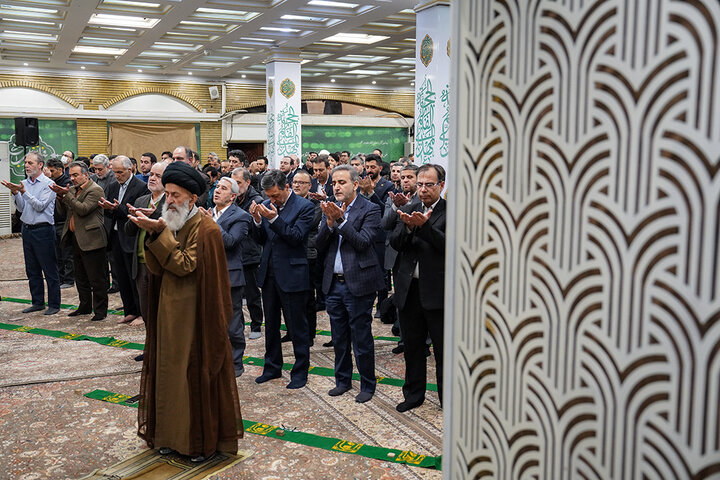 مراسم عید سعید مبعث و گرامیداشت چهل و پنجمین سالگرد پیروزی انقلاب اسلامی