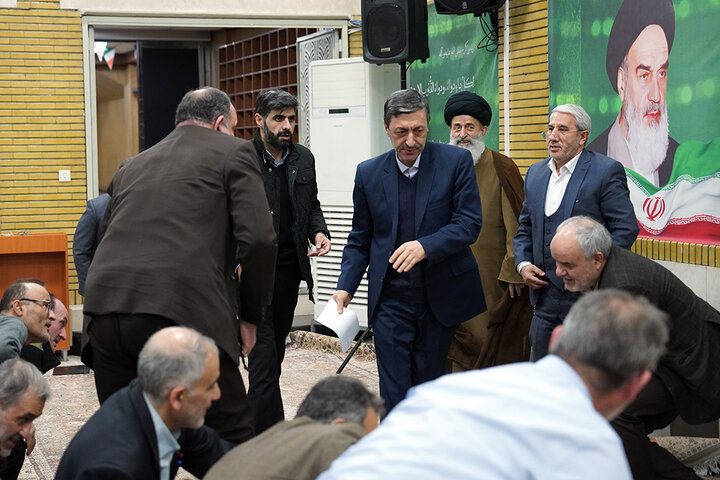 مراسم عید سعید مبعث و گرامیداشت چهل و پنجمین سالگرد پیروزی انقلاب اسلامی