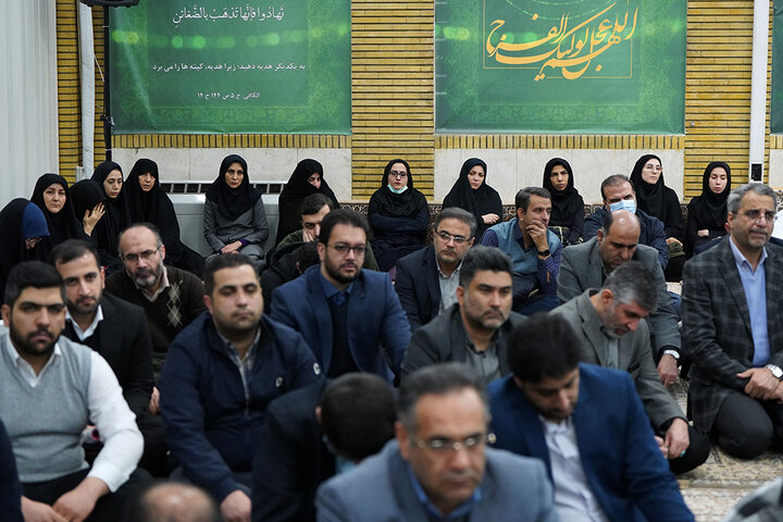 مراسم عید سعید مبعث و گرامیداشت چهل و پنجمین سالگرد پیروزی انقلاب اسلامی