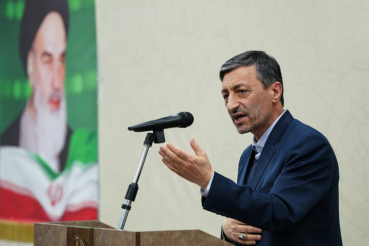 مراسم عید سعید مبعث و گرامیداشت چهل و پنجمین سالگرد پیروزی انقلاب اسلامی