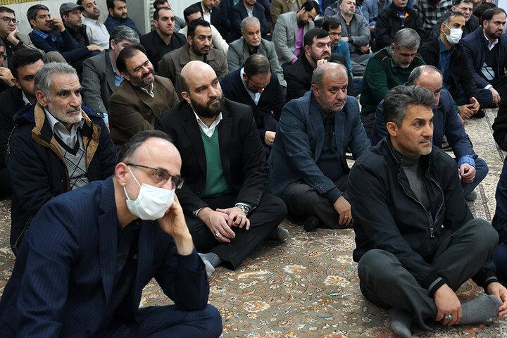 مراسم عید سعید مبعث و گرامیداشت چهل و پنجمین سالگرد پیروزی انقلاب اسلامی