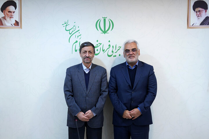 دیدار رئیس دانشگاه آزاد با رئیس ستاد اجرایی فرمان امام