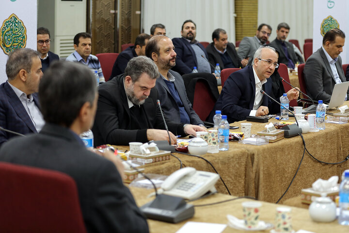 جلسه بررسی عملکرد و برنامه‌های هلدینگ گروه سلامت و دارویی برکت