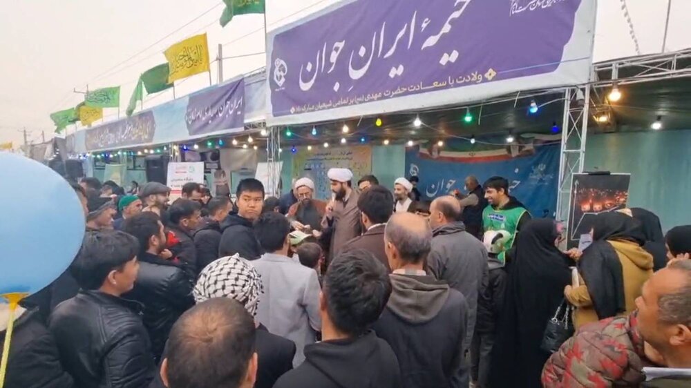 تبیین کارویژه های جمعیتی بنیاد پانزده خرداد برای راهپیمایان نیمه شعبان