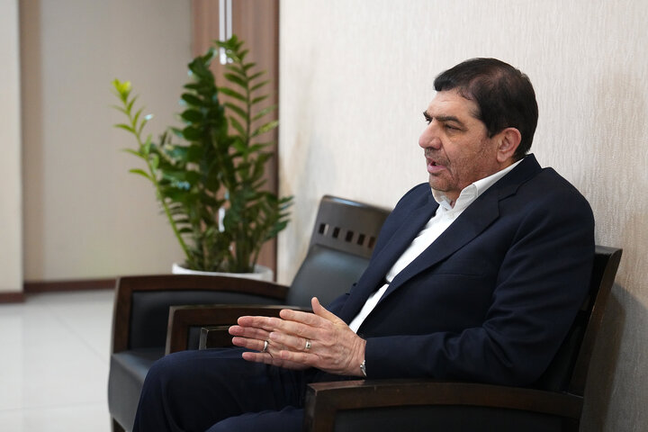 دیدار معاون اول رئیس جمهور با رئیس ستاد اجرایی فرمان امام