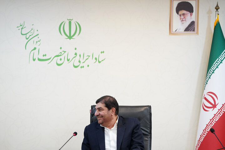 دیدار معاون اول رئیس جمهور با رئیس ستاد اجرایی فرمان امام