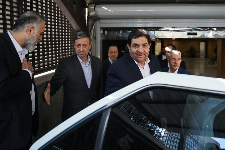 دیدار معاون اول رئیس جمهور با رئیس ستاد اجرایی فرمان امام