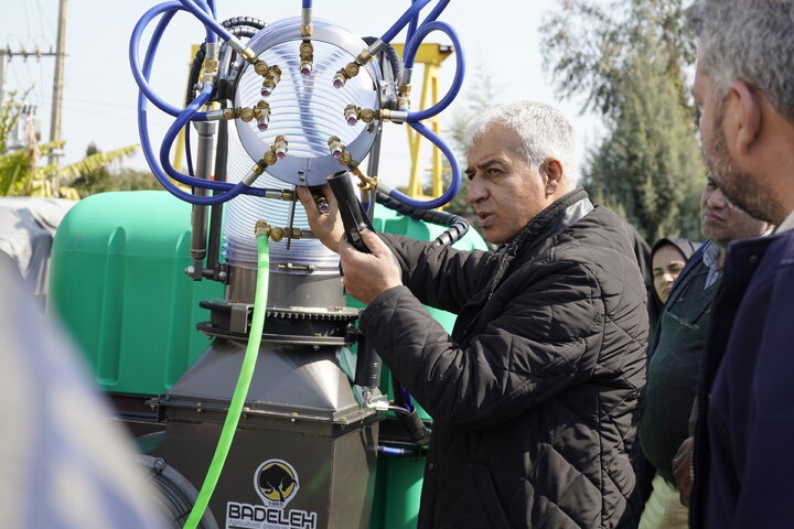 برگزاری دوره آموزشی آشنایی با سمپاش‌ها در طرح جهش تولید در دیم زارهای استان مازندران