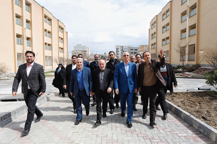 آیین گشایش دو خوابگاه دانشجویی دخترانه و اتاق مادر و کودک در دانشگاه بوعلی همدان