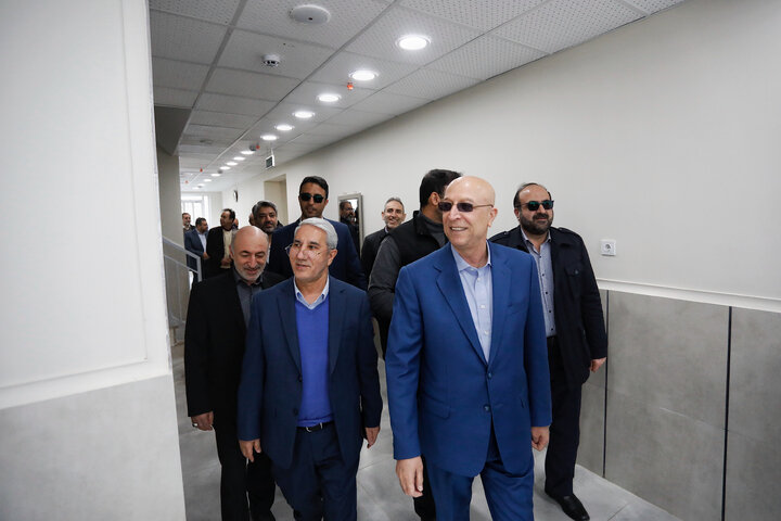 آیین گشایش دو خوابگاه دانشجویی دخترانه و اتاق مادر و کودک در دانشگاه بوعلی همدان