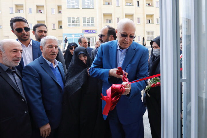 آیین گشایش دو خوابگاه دانشجویی دخترانه و اتاق مادر و کودک در دانشگاه بوعلی همدان