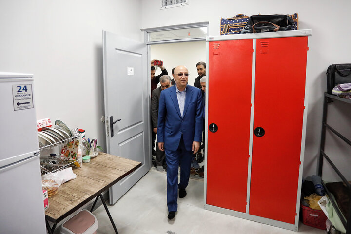 آیین گشایش دو خوابگاه دانشجویی دخترانه و اتاق مادر و کودک در دانشگاه بوعلی همدان