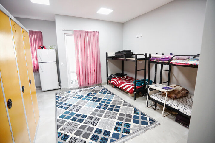 آیین گشایش دو خوابگاه دانشجویی دخترانه و اتاق مادر و کودک در دانشگاه بوعلی همدان