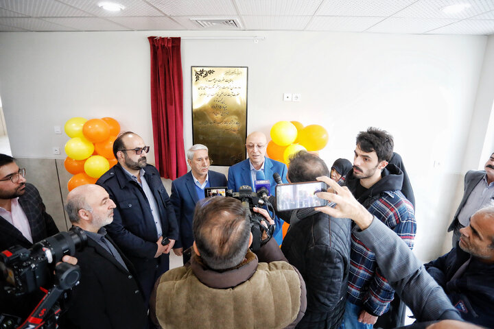 آیین گشایش دو خوابگاه دانشجویی دخترانه و اتاق مادر و کودک در دانشگاه بوعلی همدان