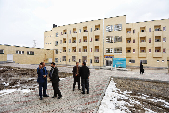 آیین گشایش دو خوابگاه دانشجویی دخترانه و اتاق مادر و کودک در دانشگاه بوعلی همدان