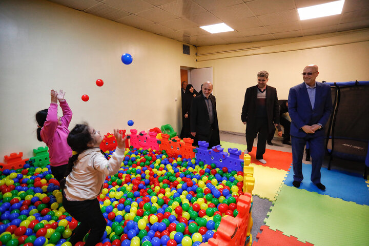 آیین گشایش دو خوابگاه دانشجویی دخترانه و اتاق مادر و کودک در دانشگاه بوعلی همدان