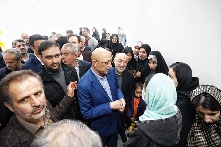 آیین گشایش دو خوابگاه دانشجویی دخترانه و اتاق مادر و کودک در دانشگاه بوعلی همدان