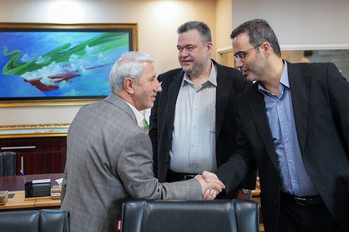 مراسم تکریم سید مصطفی سیدهاشمی معاون هماهنگی ستاد اجرایی فرمان امام