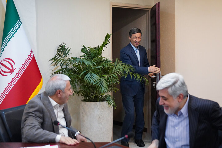 مراسم تکریم سید مصطفی سیدهاشمی معاون هماهنگی ستاد اجرایی فرمان امام