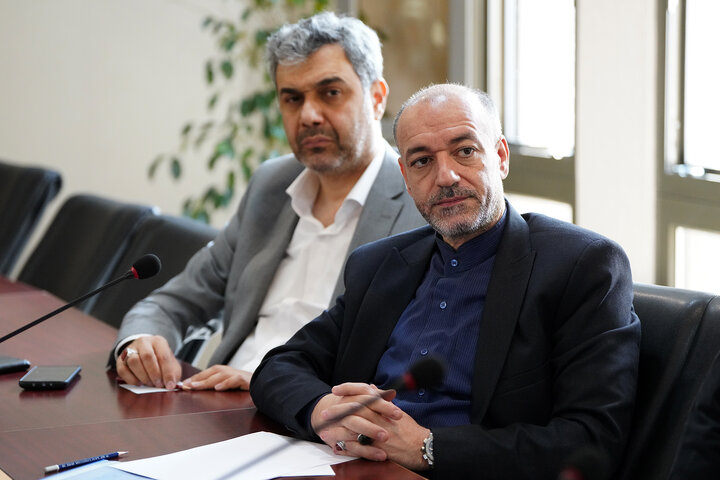 مراسم تکریم سید مصطفی سیدهاشمی معاون هماهنگی ستاد اجرایی فرمان امام