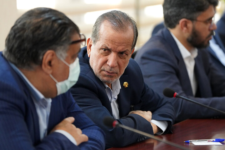 مراسم تکریم سید مصطفی سیدهاشمی معاون هماهنگی ستاد اجرایی فرمان امام