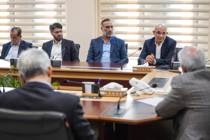 مراسم تکریم سید مصطفی سیدهاشمی معاون هماهنگی ستاد اجرایی فرمان امام