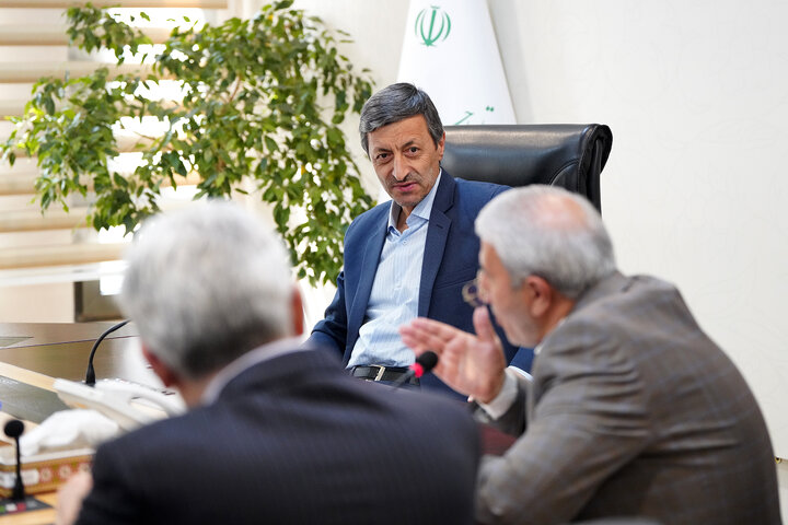 مراسم تکریم سید مصطفی سیدهاشمی معاون هماهنگی ستاد اجرایی فرمان امام