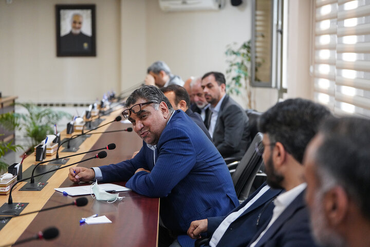 مراسم تکریم سید مصطفی سیدهاشمی معاون هماهنگی ستاد اجرایی فرمان امام