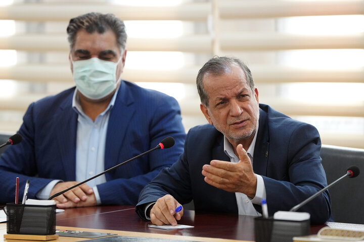 مراسم تکریم سید مصطفی سیدهاشمی معاون هماهنگی ستاد اجرایی فرمان امام