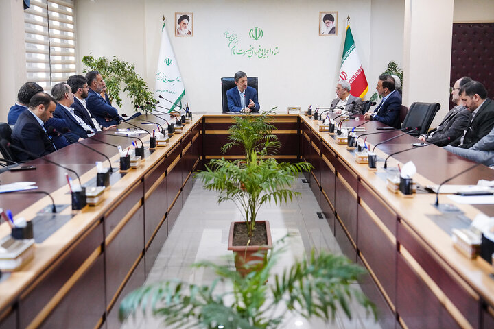 مراسم تکریم سید مصطفی سیدهاشمی معاون هماهنگی ستاد اجرایی فرمان امام