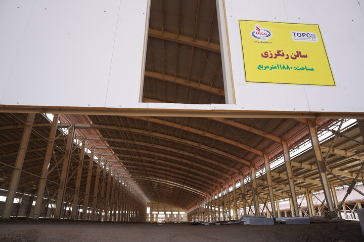 بازدید فتاح از کارخانه نساجی پارچه چادر مشکی قم