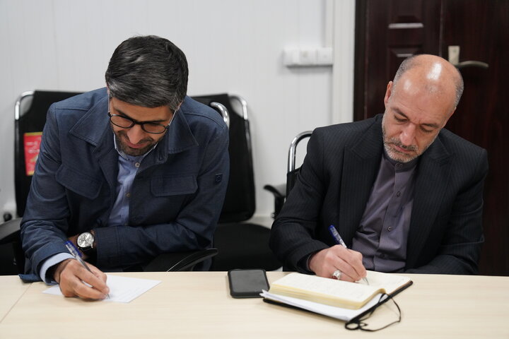 بازدید فتاح از کارخانه نساجی پارچه چادر مشکی قم