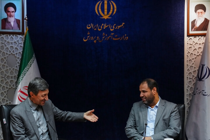 دیدار رئیس ستاد اجرایی فرمان امام با وزیر آموزش و پرورش