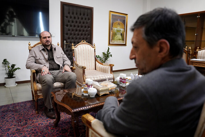 دیدار رئیس ستاد اجرایی فرمان امام با معاون اجرایی رئیس جمهور