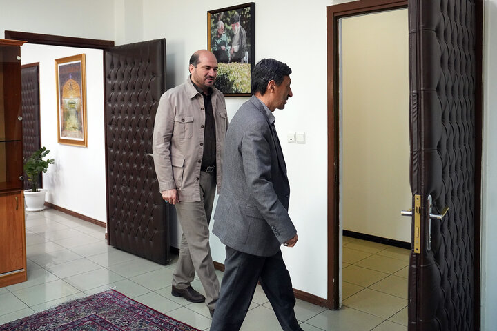 دیدار رئیس ستاد اجرایی فرمان امام با معاون اجرایی رئیس جمهور